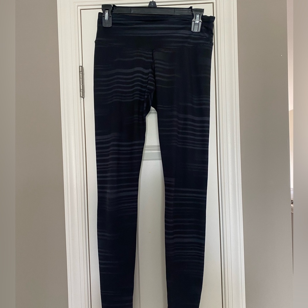 Black Patterned Leggings